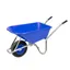 Carrimore 120L Stable Barrow with Puncture Proof Wheel Blue